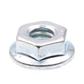 Prime-Line Flange Nut, 1/4"-20, Steel, Zinc Plated, 25 PK 9094256